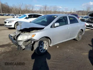 2010 Toyota Corolla with VIN 1NXBU4EE5AZ343627, listed as a Copart auction lot 46944055 with 0 mi miles and Clean Title. Bid and sale history available at carsss.com. Image 1.