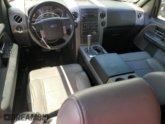 2006 Ford F-150 XLT with VIN 1FTPX14516NA64548, listed as a Copart auction lot 49495875 with 0 mi miles and Salvage Title. Bid and sale history available at carsss.com. Image 8.