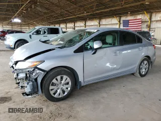 2012 Honda Civic LX z VIN 2HGFB2F59CH580899, wystawiony jako Copart lot #59803775 z przebiegiem 96 323 mil mil oraz Szkoda całkowita • Salvage title. Historia ofert i sprzedaży dostępna na DreamBid. Obrazek 1.