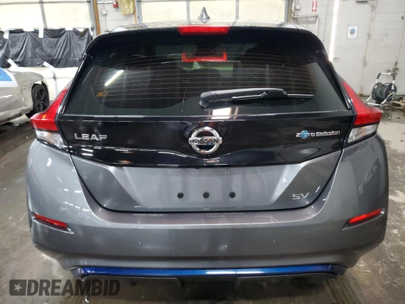 2020 Nissan LEAF SV with VIN 1N4AZ1CP5LC309710, listed as a Copart auction lot 45917895 with 59,758 mi miles and Clean title. Bid and sale history available at DreamBid. Image 6.