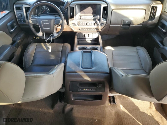 2014 GMC Sierra 1500 Denali with VIN 3GTU2WEJ4EG456246, listed as a Copart auction lot 43339975 with 124,682 mi miles and Salvage Title. Bid and sale history available at carsss.com. Image 8.