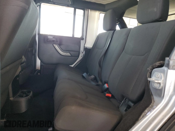 2016 Jeep Wrangler Unlimited Sport с VIN 1C4BJWDG5GL329916, выставлен на аукционе Copart как лот 55141825 с пробегом 54 074 миль миль и Списание • Salvage title. История ставок и продаж доступна на DreamBid. Изображение 11.