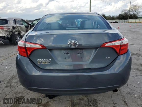 2016 Toyota Corolla L with VIN 5YFBURHE9GP407672, listed as a Copart auction lot 51806625 with 75,176 mi miles and Salvage Title. Bid and sale history available at DreamBid. Image 6.