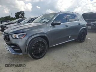 2023 Mercedes-Benz GLE 53 AMG with VIN 4JGFB6BB4PA965322, listed as a Copart auction lot 73726574 with 14,167 mi miles and Non repairable. Bid and sale history available at DreamBid. Image 1.