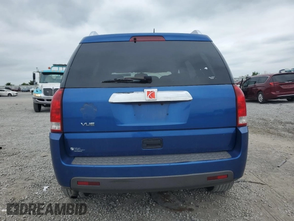 2006 Saturn VUE z VIN 5GZCZ33D86S818459, wystawiony jako Copart lot #56969235 z przebiegiem 172 663 mil mil oraz Szkoda całkowita • Salvage title. Historia ofert i sprzedaży dostępna na DreamBid. Obrazek 6.