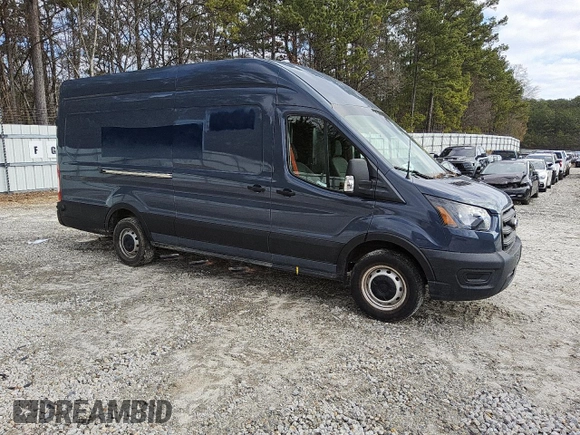 2020 Ford Transit Cargo with VIN 1FTBR3X80LKB13418, listed as a Copart auction lot 88847765 with Not Provided miles and Clean Title. Bid and sale history available at carsss.com. Image 4.