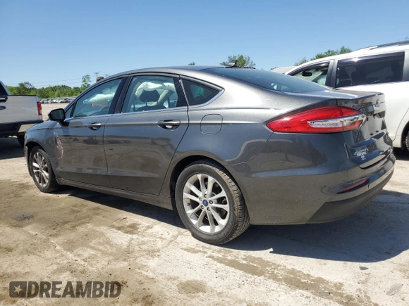 2020 Ford Fusion SE with VIN 3FA6P0HD6LR235283, listed as a Copart auction lot 57141545 with Not provided miles and Salvage title. Bid and sale history available at DreamBid. Image 2.