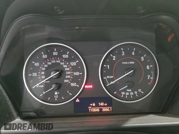 2016 BMW 2 Series 228i with VIN WBA1F9C58GV545002, listed as a Copart auction lot 42129794 with 110,846 mi miles. Bid and sale history available at carsss.com. Image 9.