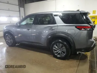 2023 Nissan Pathfinder S with VIN 5N1DR3AC0PC227940, listed as a Copart auction lot 47356705 with 21,338 mi miles and Salvage title. Bid and sale history available at DreamBid. Image 2.
