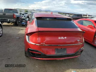 2023 Kia EV6 GT-Line with VIN KNDC44LA8P5116511, listed as a Copart auction lot 69598024 with 8,466 mi miles and Salvage Title. Bid and sale history available at carsss.com. Image 6.