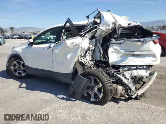 2017 Honda CR-V EX-L with VIN 2HKRW1H85HH503835, listed as a Copart auction lot 50375315 with 66,089 mi miles and Salvage Title. Bid and sale history available at carsss.com. Image 2.