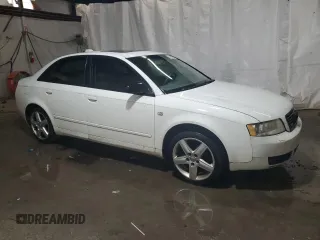 2004 Audi A4 1.8T with VIN WAULC68E64A258642, listed as a Copart auction lot 74793374 with 119,552 mi miles and Salvage Title. Bid and sale history available at carsss.com. Image 4.