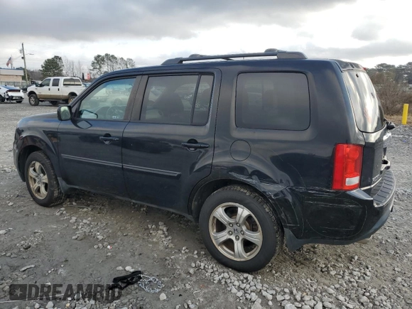 2012 Honda Pilot EX with VIN 5FNYF4H46CB079325, listed as a Copart auction lot 43369735 with 220,522 mi miles and Salvage Title. Bid and sale history available at DreamBid. Image 2.