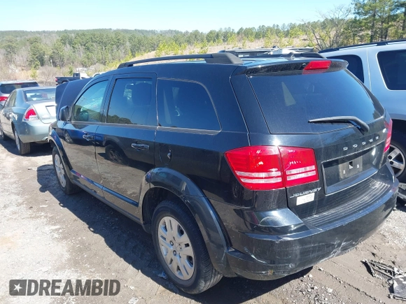2016 Dodge Journey SE with VIN 3C4PDCAB4GT138223, listed as a IAAI auction lot 41759328 with 1 mi miles. Bid and sale history available at carsss.com. Image 3.