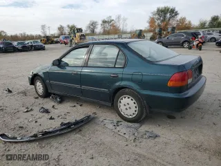 1997 Honda Civic DX with VIN 1HGEJ6626VL003183, listed as a Copart auction lot 78075644 with 133,963 mi miles and Salvage Title. Bid and sale history available at carsss.com. Image 2.