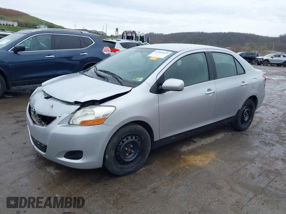 2010 Toyota Yaris with VIN JTDBT4K37A1363616, listed as a IAAI auction lot 41907622 with 311,836 mi miles. Bid and sale history available at carsss.com. Image 2.