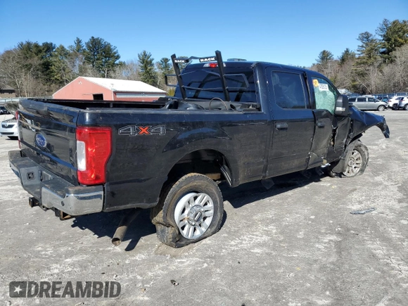 2018 Ford F-250 XL with VIN 1FT7W2B61JEC85225, listed as a Copart auction lot 47835125 with Not provided miles and Salvage title. Bid and sale history available at DreamBid. Image 3.
