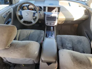 2005 Nissan Murano S with VIN JN8AZ08W15W430048, listed as a Copart auction lot 43046805 with 238,007 mi miles and Salvage Title. Bid and sale history available at carsss.com. Image 8.