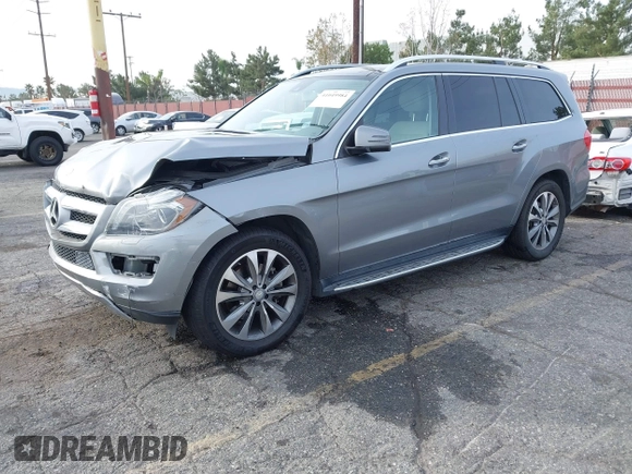 2015 Mercedes-Benz GL-Class GL 350 BlueTEC with VIN 4JGDF2EE8FA543336, listed as a IAAI auction lot 41049984 with 103,368 mi miles. Bid and sale history available at carsss.com. Image 2.