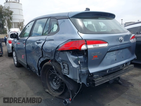 2024 Toyota Corolla Cross L with VIN 7MUAAAAG4RV106731, listed as a IAAI auction lot 42373872 with 13,065 mi miles and . Bid and sale history available at DreamBid. Image 6.