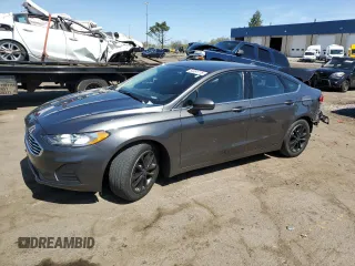 2020 Ford Fusion SE with VIN 3FA6P0HD4LR257475, listed as a Copart auction lot 54951715 with 49,068 mi miles and Salvage title. Bid and sale history available at DreamBid. Image 1.