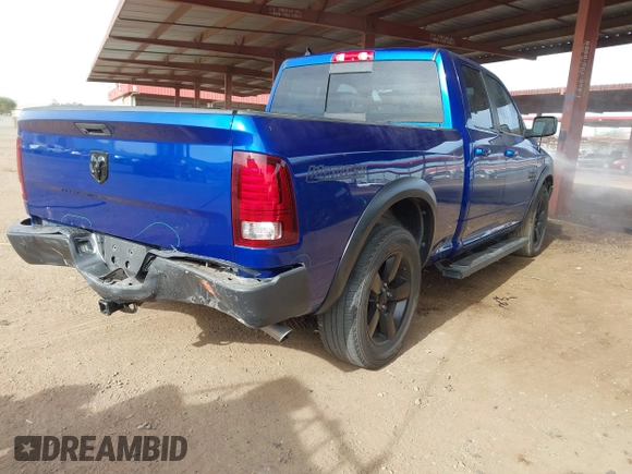 2019 Ram 1500 Classic Warlock with VIN 1C6RR6GG2KS695034, listed as a IAAI auction lot 41403297 with 89,660 mi miles. Bid and sale history available at carsss.com. Image 4.