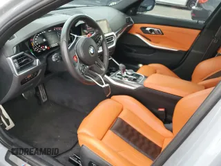 2022 BMW M3 Competition xDrive z VIN WBS43AY05NFM00913, wystawiony jako Copart lot #43442383 z przebiegiem 13 895 mil mil oraz . Historia ofert i sprzedaży dostępna na DreamBid. Obrazek 7.