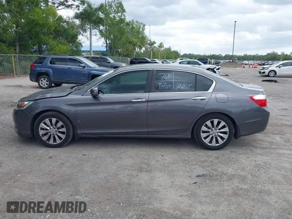 2015 Honda Accord EX-L с VIN 1HGCR2F88FA086514, выставлен на аукционе IAAI как лот 41903639 с пробегом 117 706 миль миль и . История ставок и продаж доступна на DreamBid. Изображение 14.