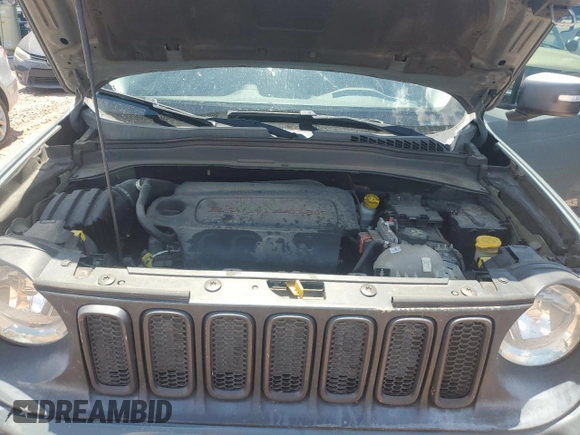 2016 Jeep Renegade Trailhawk with VIN ZACCJBCT6GPD25378, listed as a Copart auction lot 64984875 with 96,325 mi miles and Salvage title. Bid and sale history available at DreamBid. Image 11.