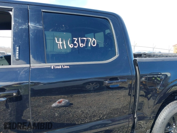 2024 Ford F-150 XLT with VIN 1FTFW3L83RFA94283, listed as a IAAI auction lot 41636770 with 1,512 mi miles and . Bid and sale history available at DreamBid. Image 6.