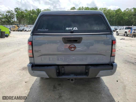 2023 Nissan Frontier PRO-4X with VIN 1N6ED1EK5PN651824, listed as a Copart auction lot 50928645 with 11,319 mi miles and Non Repairable. Bid and sale history available at carsss.com. Image 6.