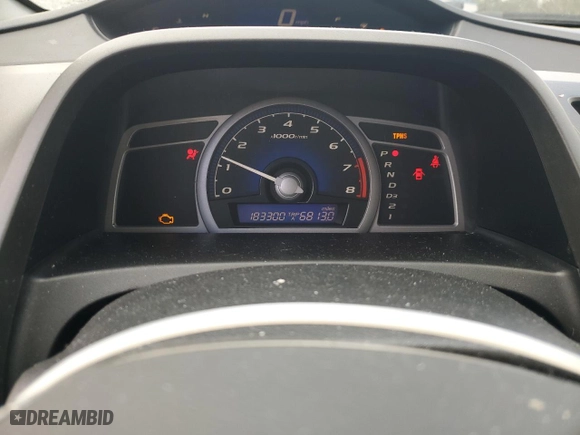 2008 Honda Civic Cpe EX-L with VIN 2HGFG12978H563398, listed as a Copart auction lot 85394144 with 183,300 mi miles and Salvage Title. Bid and sale history available at carsss.com. Image 9.