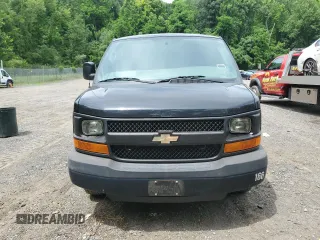 2015 Chevrolet Express Passenger LS with VIN 1GAWGPFG0F1141701, listed as a Copart auction lot 62818685 with 63,219 mi miles and Salvage title. Bid and sale history available at DreamBid. Image 5.