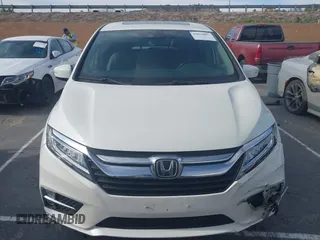 2018 Honda Odyssey Elite with VIN 5FNRL6H90JB024046, listed as a IAAI auction lot 42020880 with 45,536 mi miles. Bid and sale history available at carsss.com. Image 12.