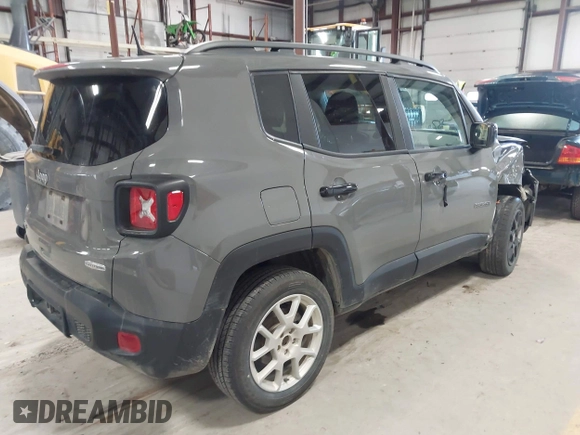2020 Jeep Renegade Latitude with VIN ZACNJBBBXLPL52737, listed as a IAAI auction lot 42083158 with 125,715 mi miles and . Bid and sale history available at DreamBid. Image 4.
