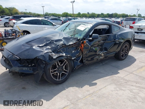 2019 Ford Mustang EcoBoost with VIN 1FA6P8TH4K5146998, listed as a IAAI auction lot 41849760 with 58,467 mi miles and . Bid and sale history available at carsss.com. Image 18.