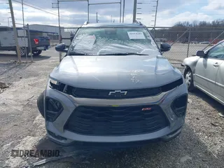 2023 Chevrolet TrailBlazer RS with VIN KL79MTSL1PB091117, listed as a IAAI auction lot 41614209 with 22,584 mi miles. Bid and sale history available at carsss.com. Image 12.