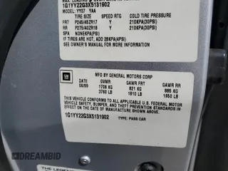 1999 Chevrolet Corvette with VIN 1G1YY22G3X5131902, listed as a Copart auction lot 73529394 with 136,093 mi miles and Salvage Title. Bid and sale history available at carsss.com. Image 12.