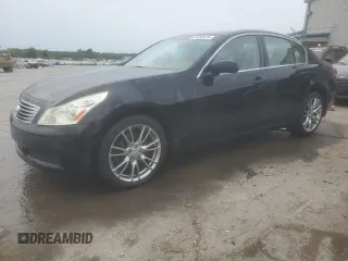 2007 Infiniti G35 Journey with VIN JNKBV61EX7M713397, listed as a Copart auction lot 61899474 with Not Provided miles and Salvage Title. Bid and sale history available at DreamBid. Image 1.