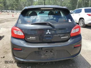 2017 Mitsubishi Mirage ES with VIN ML32A3HJ7HH011386, listed as a Copart auction lot 61141245 with 99,119 mi miles and Salvage title. Bid and sale history available at DreamBid. Image 6.