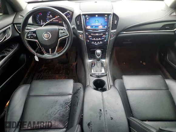2014 Cadillac ATS Standard AWD with VIN 1G6AG5RX5E0179319, listed as a Copart auction lot 55692255 with 98,466 mi miles and Salvage title. Bid and sale history available at DreamBid. Image 8.