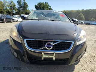 2013 Volvo C70 T5 with VIN YV1672MC1DJ141210, listed as a Copart auction lot 75374994 with 191,459 mi miles and Salvage Title. Bid and sale history available at carsss.com. Image 5.