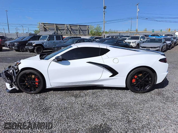 2023 Chevrolet Corvette 1LT with VIN 1G1YA2D42P5116900, listed as a Copart auction lot 56719765 with 15,129 mi miles and Salvage title. Bid and sale history available at DreamBid. Image 15.