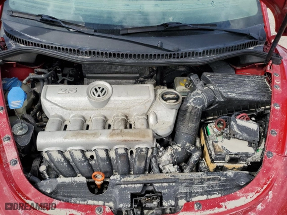 2007 Volkswagen New Beetle Convertible with VIN 3VWSF31Y87M422874, listed as a Copart auction lot 75094774 with 0 miles and Non Repairable. Bid and sale history available at carsss.com. Image 11.