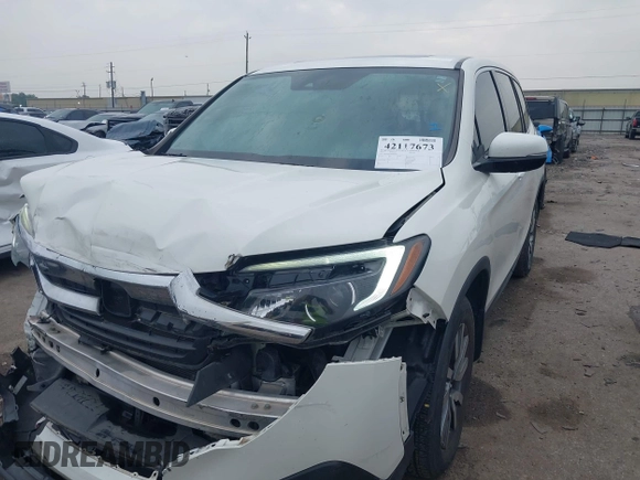 2019 Honda Pilot EX-L with VIN 5FNYF6H52KB025930, listed as a IAAI auction lot 42117673 with 84,721 mi miles and . Bid and sale history available at DreamBid. Image 17.