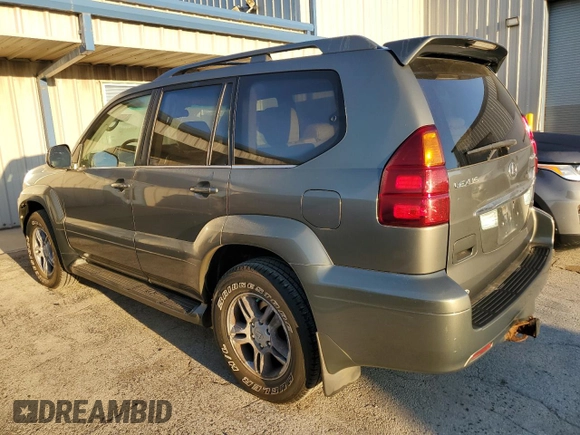 2006 Lexus GX 470 with VIN JTJBT20X160125409, listed as a Copart auction lot 72568254 with 236,239 mi miles and Clean Title. Bid and sale history available at DreamBid. Image 2.