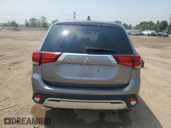 2019 Mitsubishi Outlander SE z VIN JA4AD3A33KZ042531, wystawiony jako Copart lot #59717395 z przebiegiem 125 416 mil mil oraz Szkoda całkowita • Salvage title. Historia ofert i sprzedaży dostępna na DreamBid. Obrazek 6.