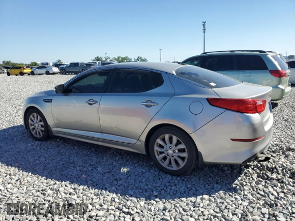 2014 Kia Optima EX with VIN 5XXGN4A78EG290643, listed as a Copart auction lot 49599755 with Not Provided miles and Clean Title. Bid and sale history available at carsss.com. Image 2.