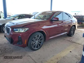 2025 BMW X4 xDrive30i with VIN 5UX33DT0XS9Y91533, listed as a Copart auction lot 48397915 with 1,152 mi miles and Salvage title. Bid and sale history available at DreamBid. Image 1.