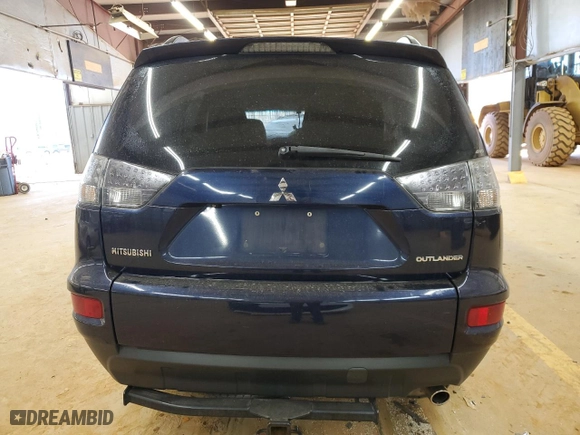 2013 Mitsubishi Outlander SE with VIN JA4JT3AW3DU025113, listed as a Copart auction lot 42416825 with 0 mi miles and Salvage Title. Bid and sale history available at carsss.com. Image 6.